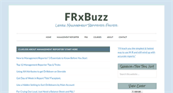 Desktop Screenshot of frxbuzz.com